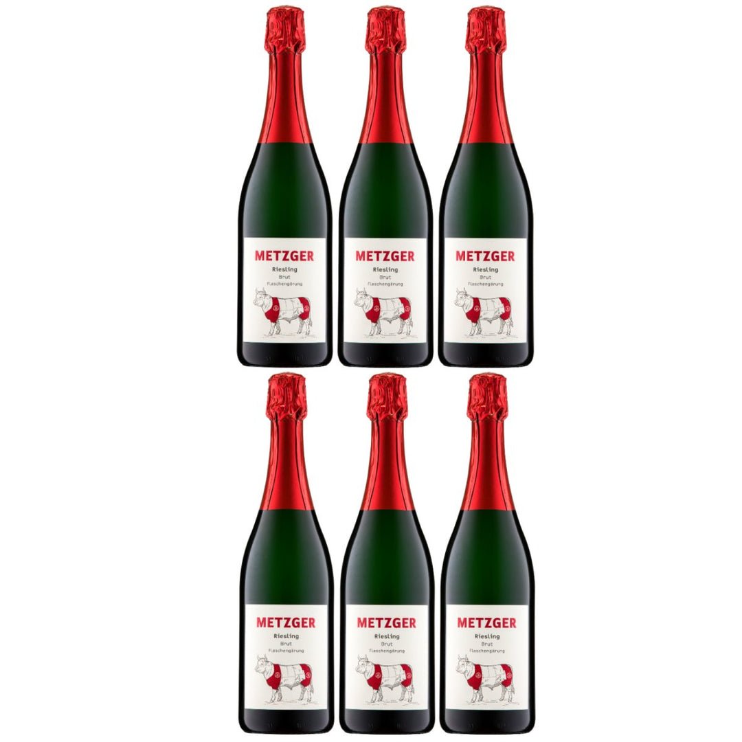 Weingut Uli Metzger Riesling Sekt brut Deutschland (6 x 0,75l) - Versanel - 