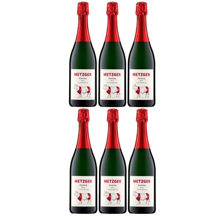 Weingut Uli Metzger Riesling Sekt brut Deutschland (6 x 0,75l) - Versanel - 