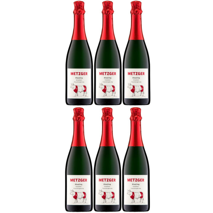 Weingut Uli Metzger Riesling Sekt trocken Deutschland (6 x 0,75l) - Versanel - 