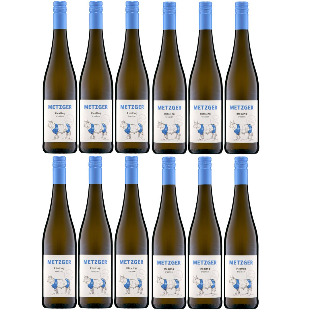 Weingut Uli Metzger Riesling well done trocken Weiß Deutschland (12 x 0,75l) - Versanel - 