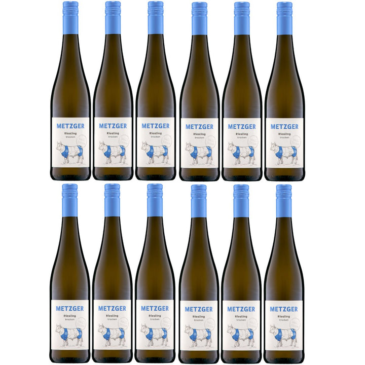 Weingut Uli Metzger Riesling well done trocken Weiß Deutschland (12 x 0,75l) - Versanel - 