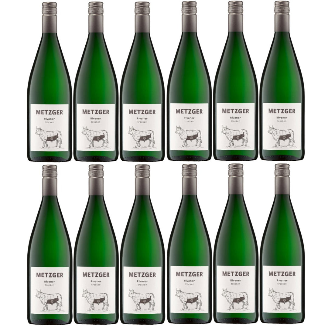 Weingut Uli Metzger Rivaner trocken Weiß Deutschland (12 x 1l) - Versanel - 