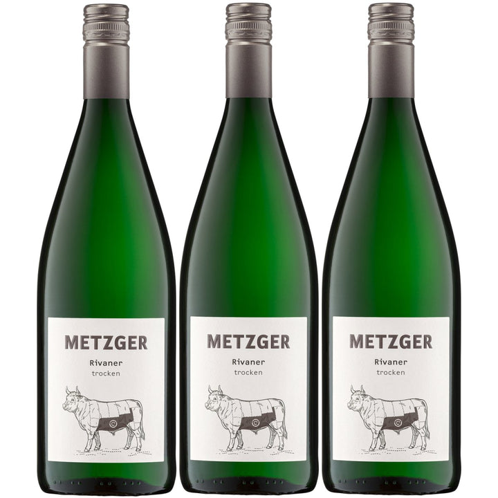 Weingut Uli Metzger Rivaner trocken Weiß Deutschland (3 x 1l) - Versanel - 