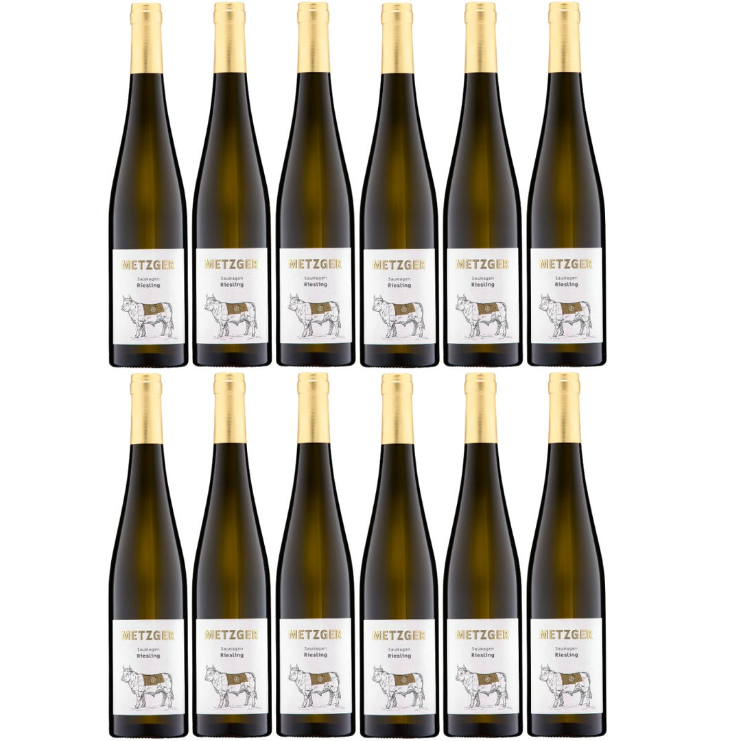 Weingut Uli Metzger Saumagen Riesling trocken Schaumwein weiß Deutschland (12 x 0,75l) - Versanel - 