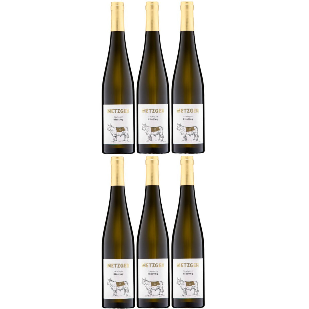 Weingut Uli Metzger Saumagen Riesling trocken Schaumwein weiß Deutschland (6 x 0,75l) - Versanel - 