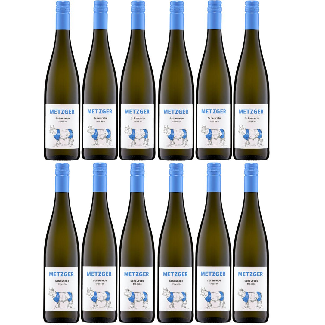 Weingut Uli Metzger Scheurebe trocken Weiß Deutschland (12 x 0,75l) - Versanel - 
