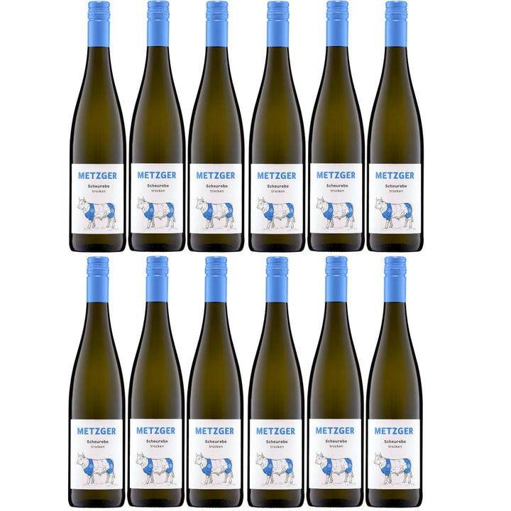 Weingut Uli Metzger Scheurebe trocken Weiß Deutschland (12 x 0,75l) - Versanel - 