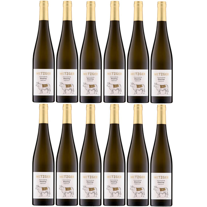 Weingut Uli Metzger Sonnenberg Riesling Kabinett trocken Schaumwein weiß Deutschland (12 x 0,75l) - Versanel - 