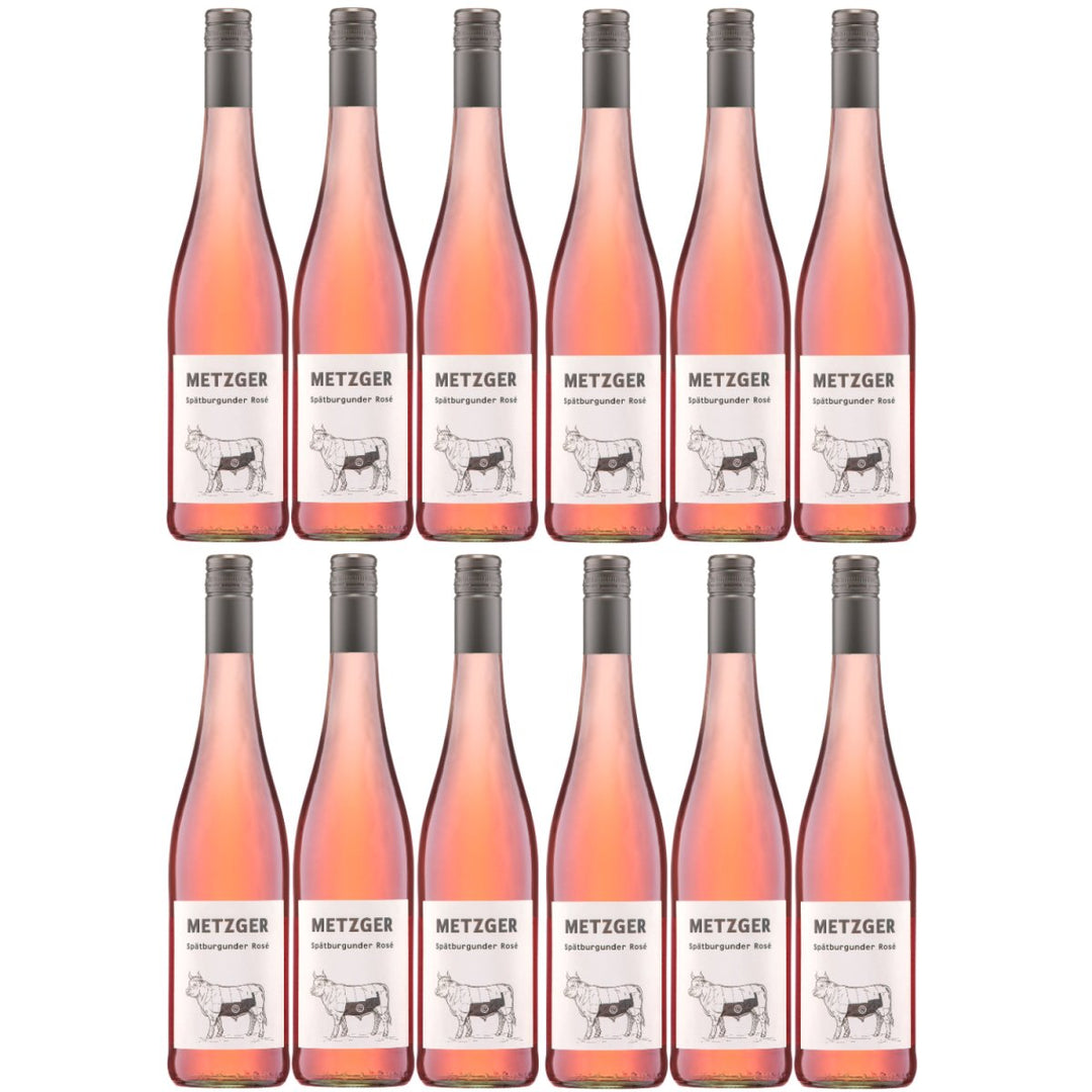 Weingut Uli Metzger Spätburgunder Rosé feinherb Rosé Deutschland (12 x 0,75l) - Versanel - 