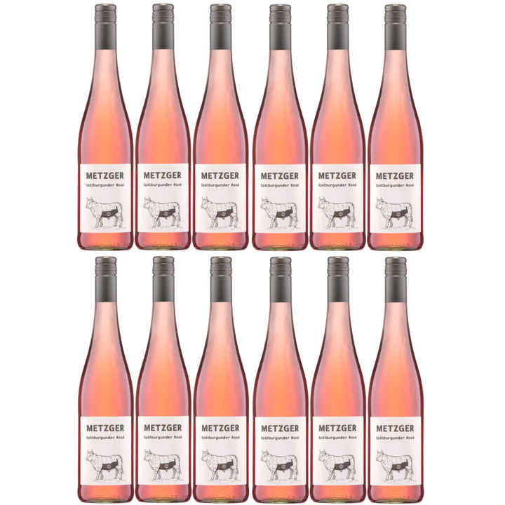 Weingut Uli Metzger Spätburgunder Rosé feinherb Rosé Deutschland (12 x 0,75l) - Versanel - 