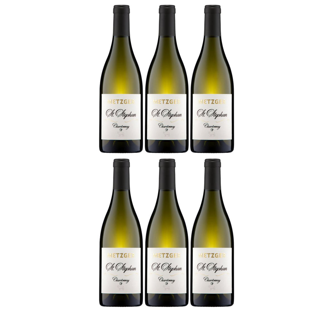 Weingut Uli Metzger St.Stephan trocken Chardonnay Schaumwein weiß Deutschland (6 x 0,75l) - Versanel - 