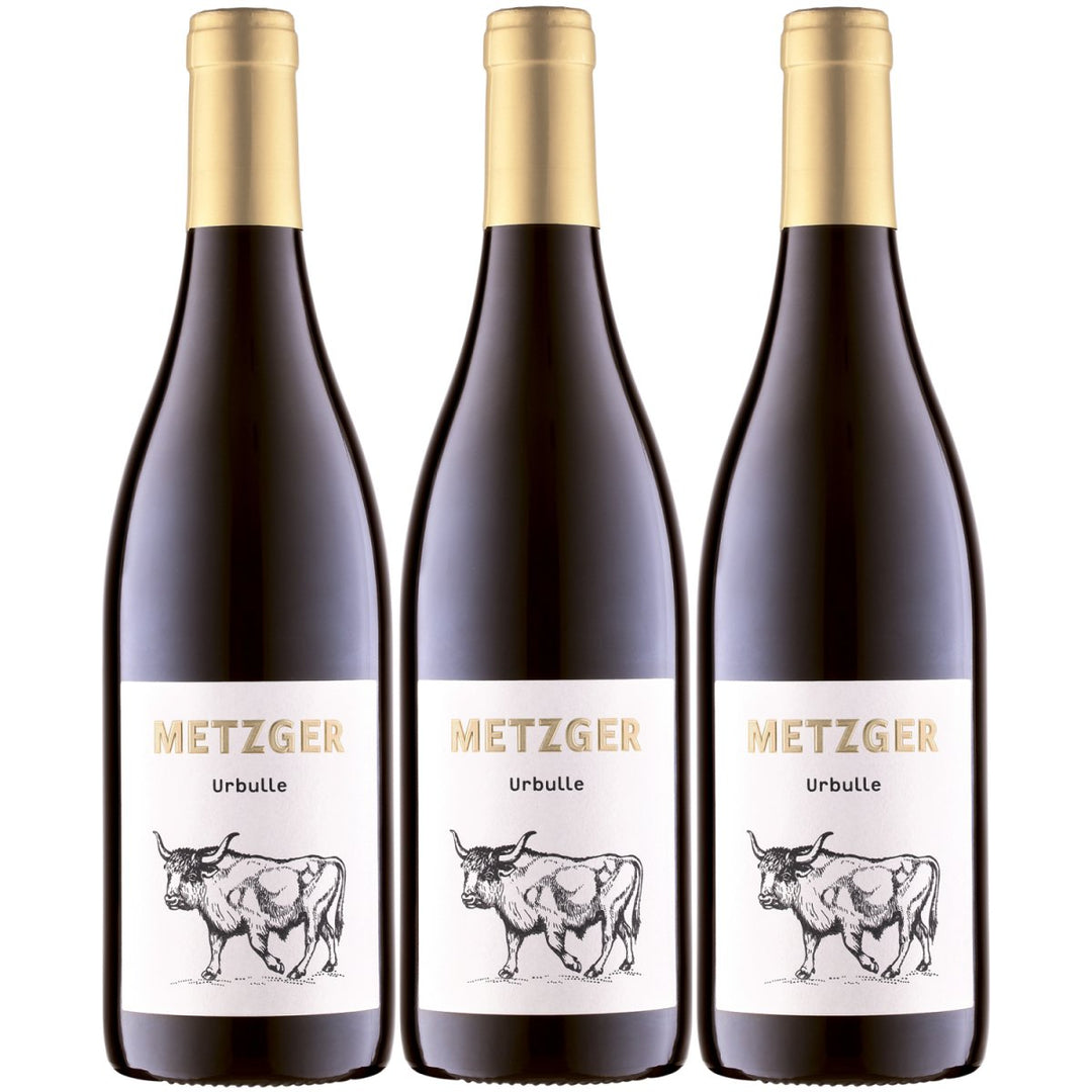 Weingut Uli Metzger Urbulle trocken Rot Deutschland (3x0,75l) - Versanel - 