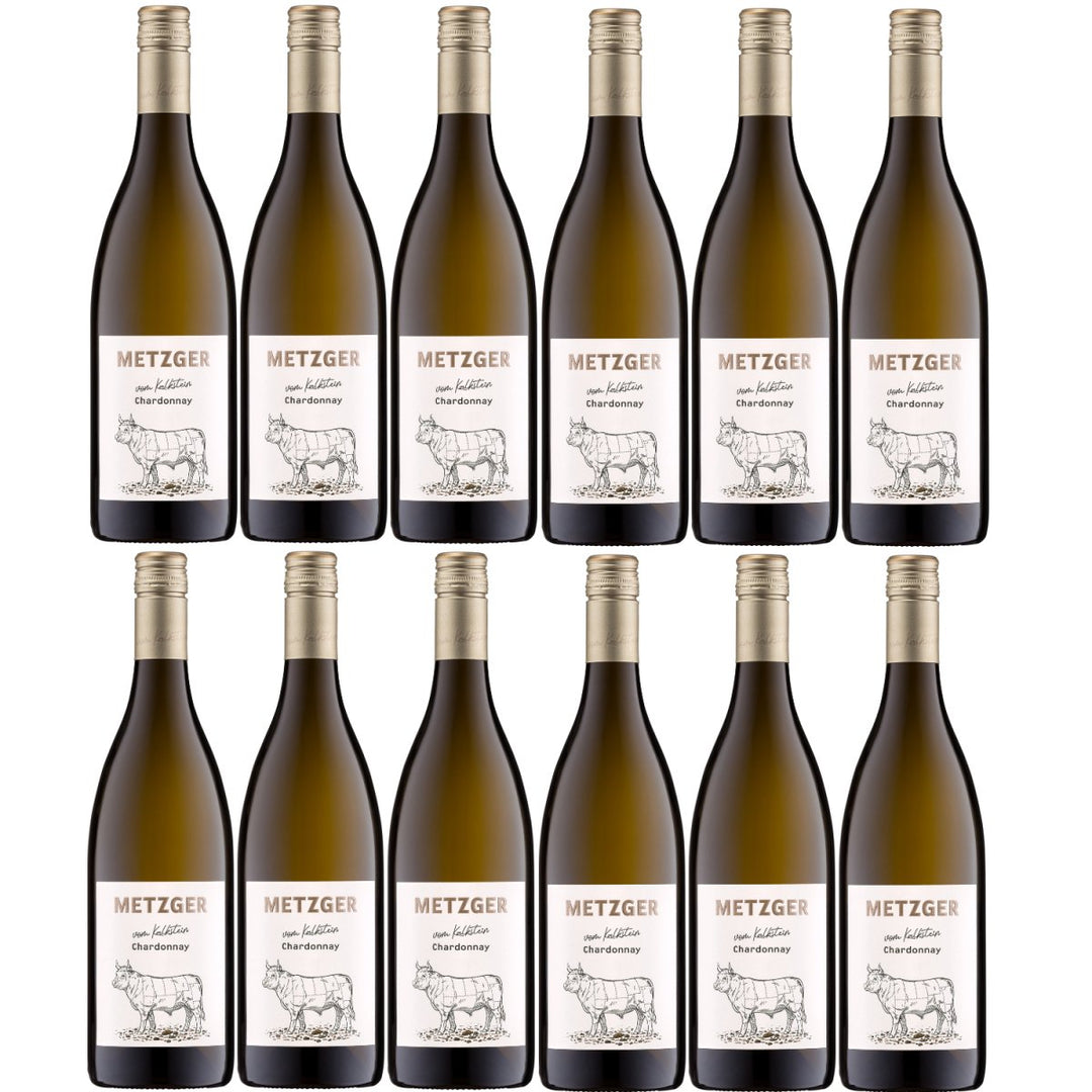 Weingut Uli Metzger vom Kalkstein Chardonnay trocken Weiß Deutschland (12 x 0,75l) - Versanel - 