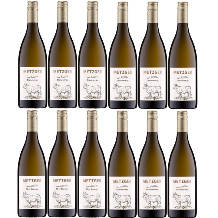 Weingut Uli Metzger vom Kalkstein Chardonnay trocken Weiß Deutschland (12 x 0,75l) - Versanel - 