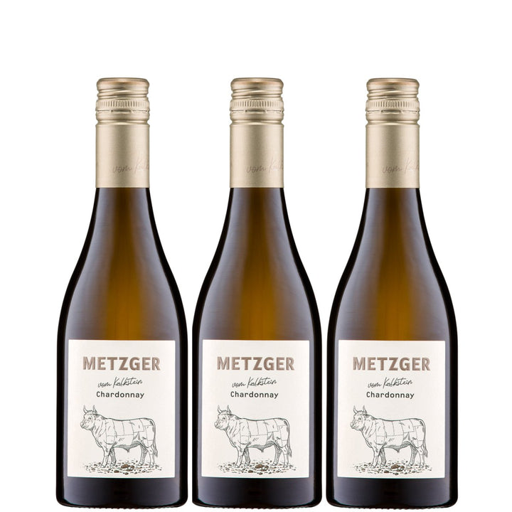 Weingut Uli Metzger vom Kalkstein Chardonnay trocken Weiß Deutschland (3 x 0,375l) - Versanel - 