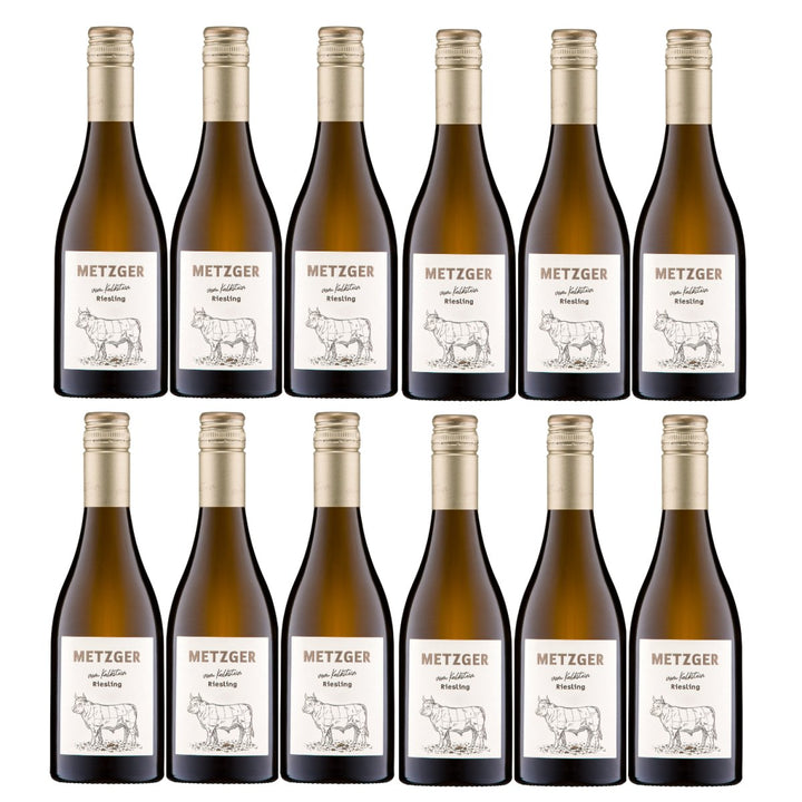 Weingut Uli Metzger vom Kalkstein Riesling trocken Weiß Deutschland (12 x 0,375l) - Versanel - 