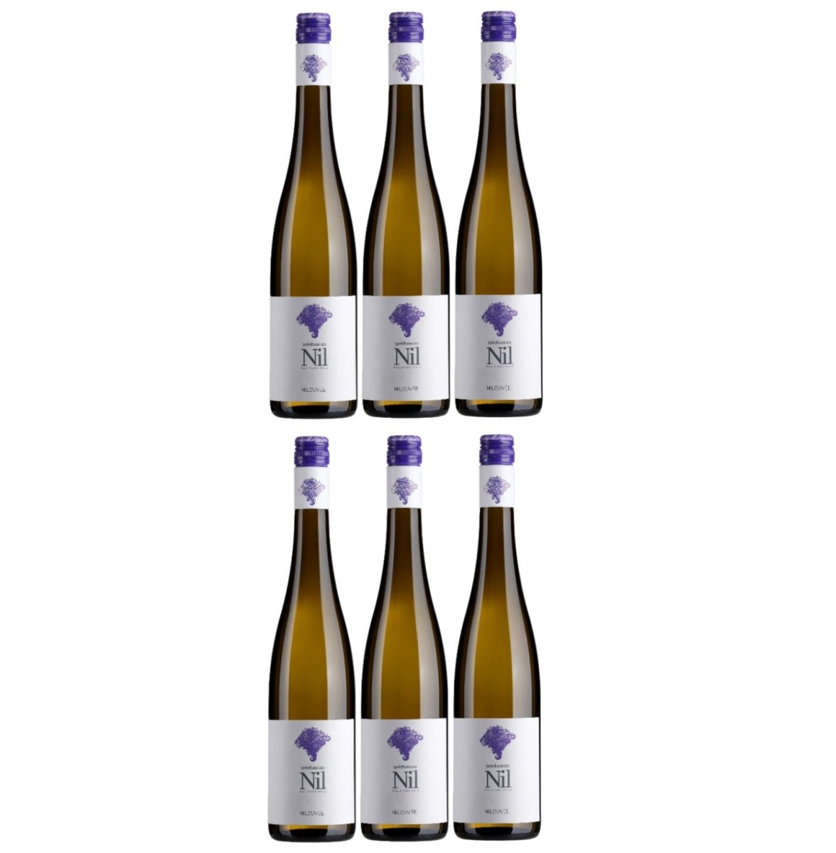 Weinhaus am Nil, Nil Cuvée feinherb, Deutscher Qualitätswein g.U. Pfalz Weißwein Wein Deutschland (6 x 0,75 l) - Versanel - 