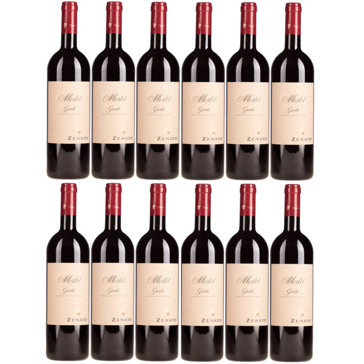 Zenato Merlot delle Garda Rotwein Rot trocken Italien (12 x 0,75l) - Versanel - 