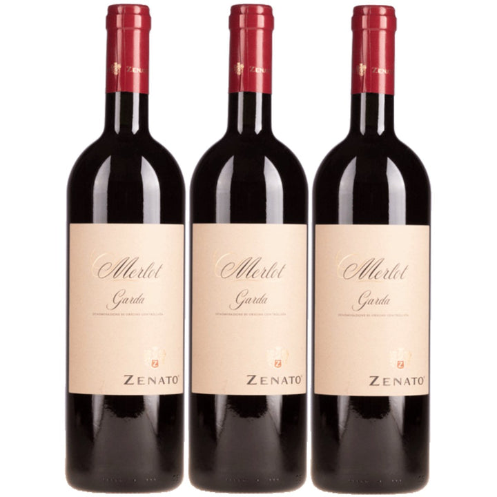 Zenato Merlot delle Garda Rotwein Rot trocken Italien (3 x 0,75l) - Versanel - 