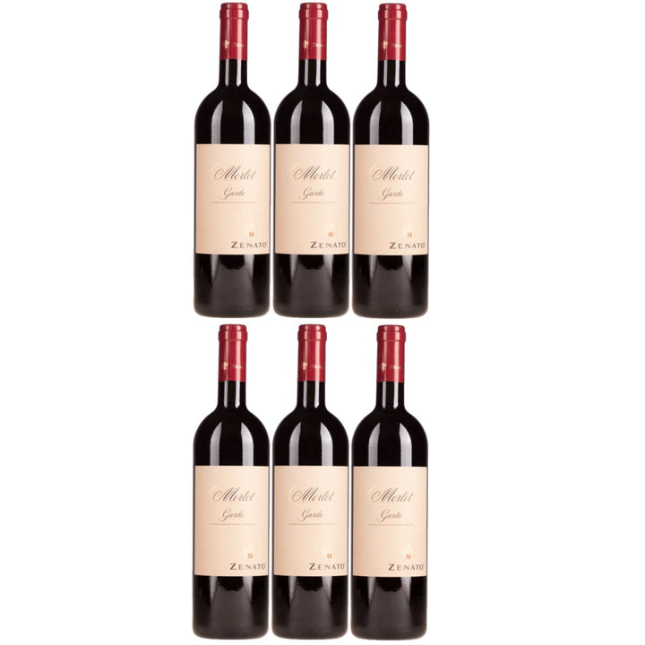 Zenato Merlot delle Garda Rotwein Rot trocken Italien (6 x 0,75l) - Versanel - 