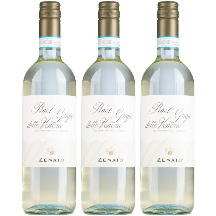 Zenato Pinot Grigio delle Venezie Weisswein Weiss trocken Italien (3 x 0,75l) - Versanel - 