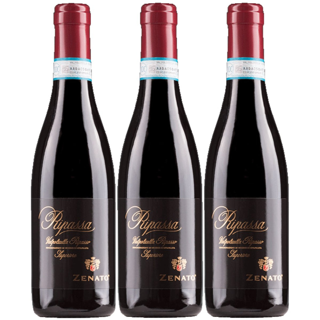 Zenato Ripassa della Valpolicella 0.375l Rotwein Rot trocken Italien (3 x 0,375l) - Versanel - 