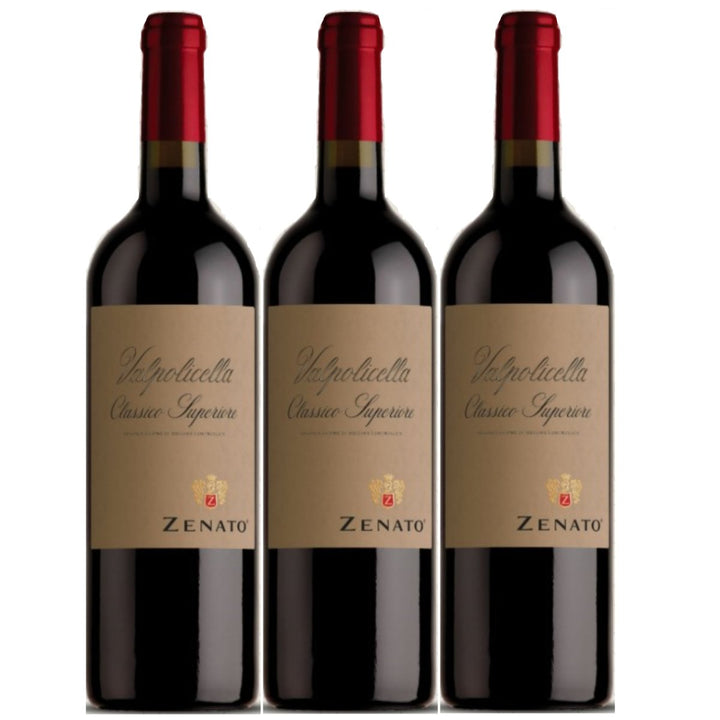 Zenato Valpolicella Classico Superiore Rotwein Rot trocken Italien (3 x 0,75l) - Versanel - 