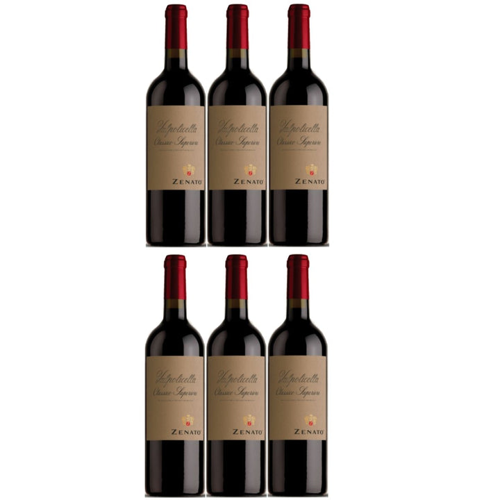 Zenato Valpolicella Classico Superiore Rotwein Rot trocken Italien (6 x 0,75l) - Versanel - 