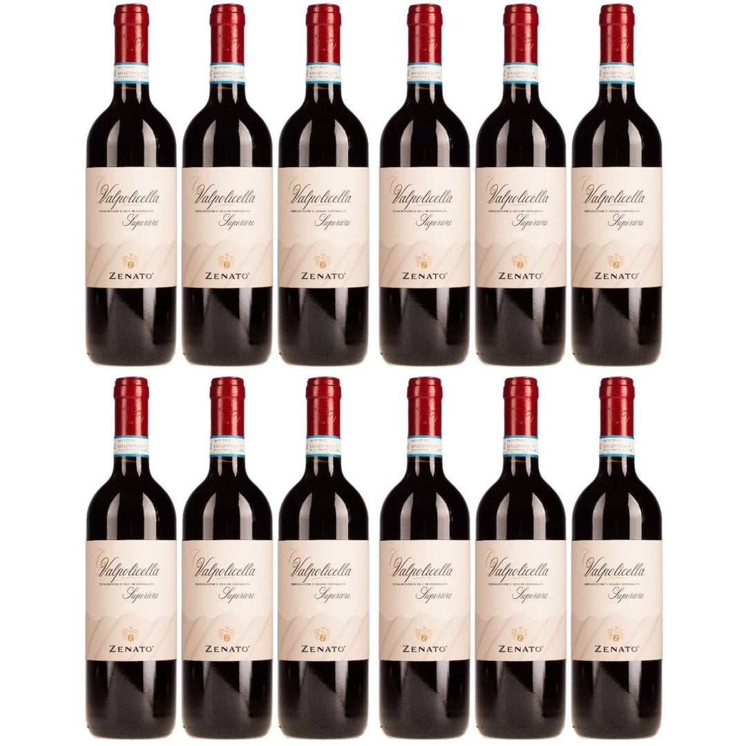 Zenato Valpolicella Superiore Rotwein Rot trocken Italien (12 x 0,75l) - Versanel - 