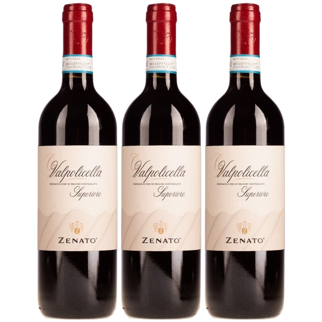 Zenato Valpolicella Superiore Rotwein Rot trocken Italien (3 x 0,75l) - Versanel - 