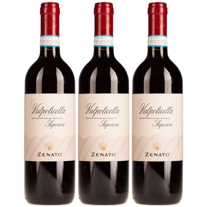 Zenato Valpolicella Superiore Rotwein Rot trocken Italien (3 x 0,75l) - Versanel - 