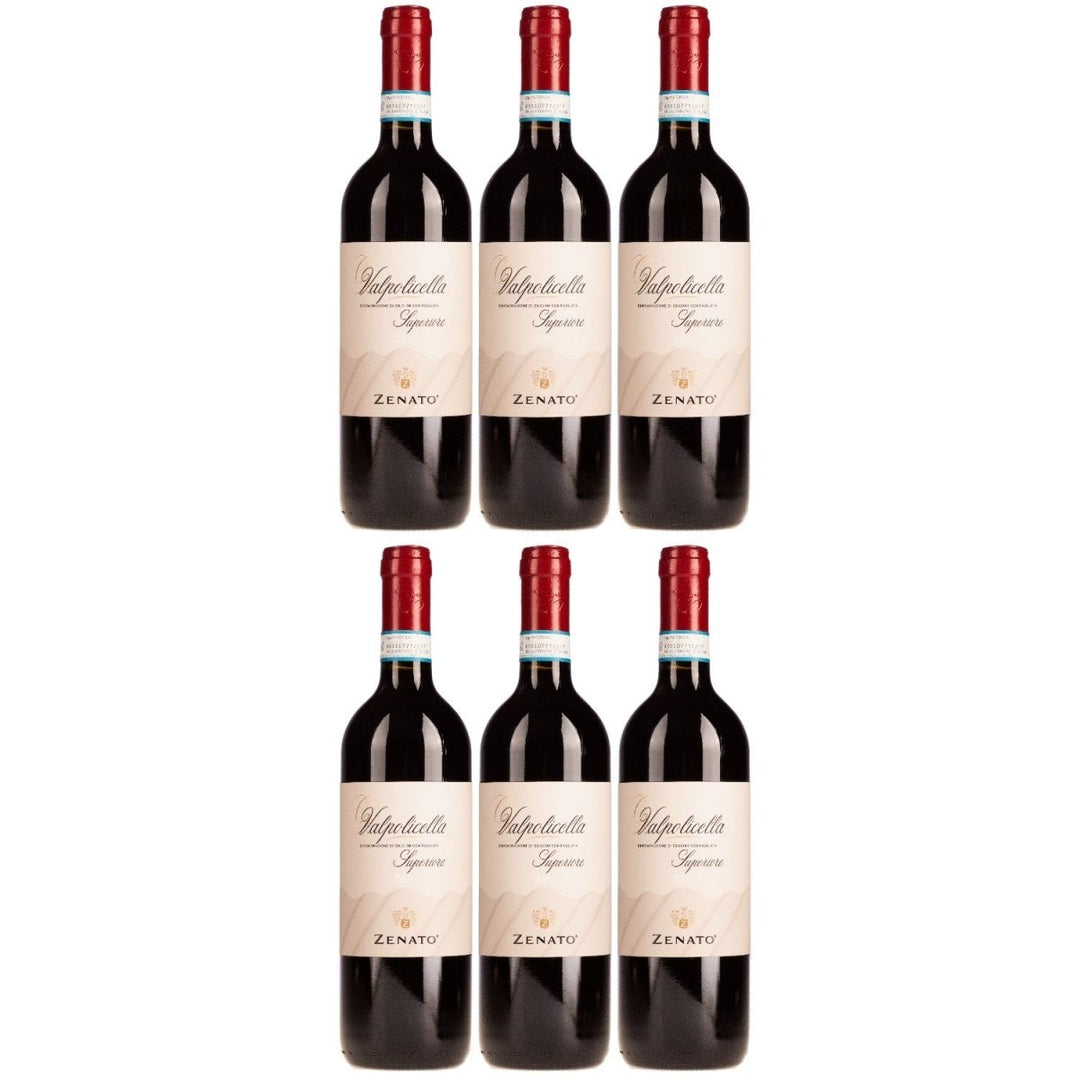 Zenato Valpolicella Superiore Rotwein Rot trocken Italien (6 x 0,75l) - Versanel - 