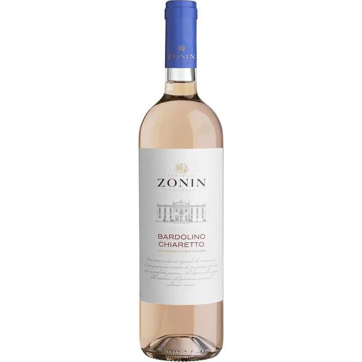 Zonin Classici Bardolino Chiaretto DOC Roséwein Rosé Trocken VEGAN Italien (12 x 0.75 l) - Versanel - Wein