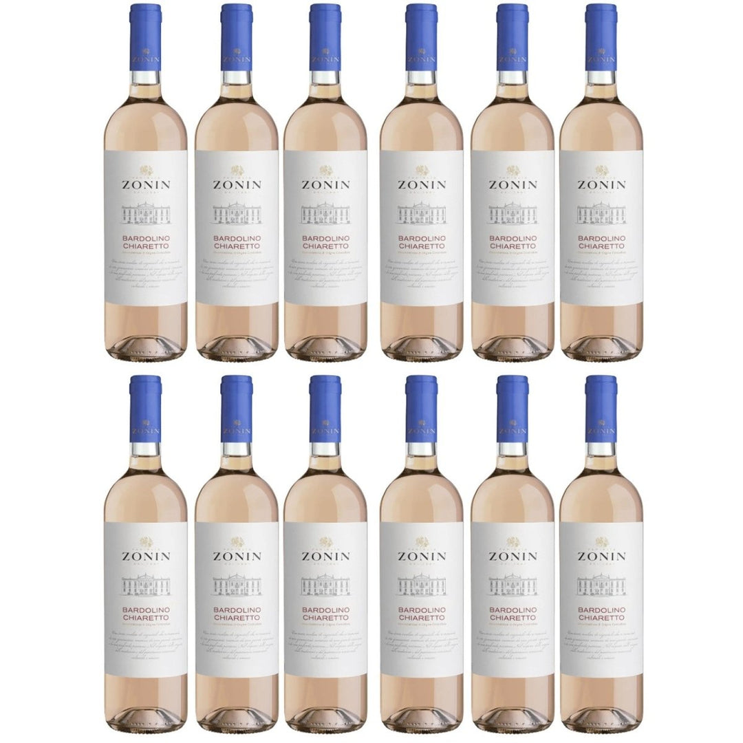 Zonin Classici Bardolino Chiaretto DOC Roséwein Rosé Trocken VEGAN Italien (12 x 0.75 l) - Versanel - Wein