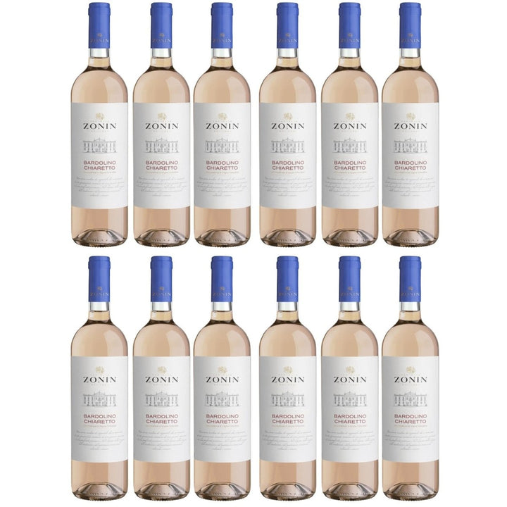 Zonin Classici Bardolino Chiaretto DOC Roséwein Rosé Trocken VEGAN Italien (12 x 0.75 l) - Versanel - Wein