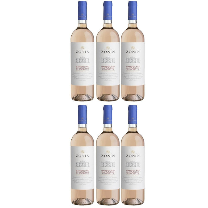 Zonin Classici Bardolino Chiaretto DOC Roséwein Rosé Trocken VEGAN Italien (6 x 0.75 l) - Versanel - Wein