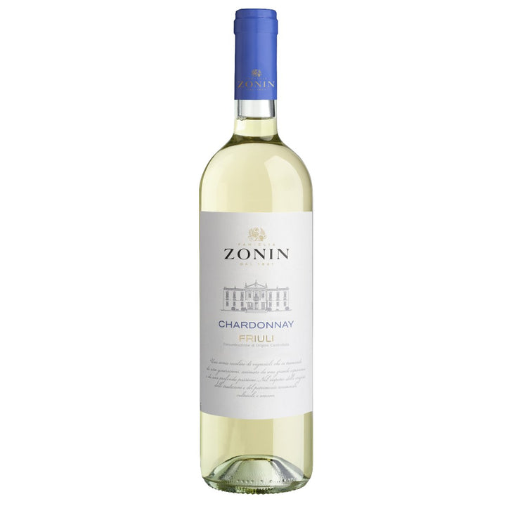Zonin Classici Chardonnay Friuli Aquileia DOC Weißwein Wein Trocken Friuli Aquileia Italien (3 x 0,75l) - Versanel - Wein
