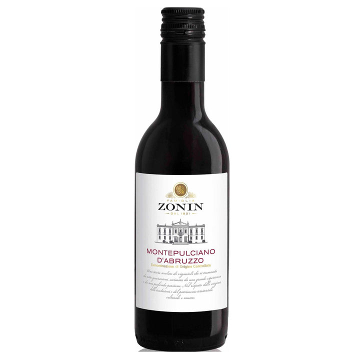 Zonin Classici Montepulciano D'Abr. DOC 0.25 L Rotwein Wein Trocken Montepulciano d'Abruzzo Italien (3 x 0,25l) - Versanel - Wein