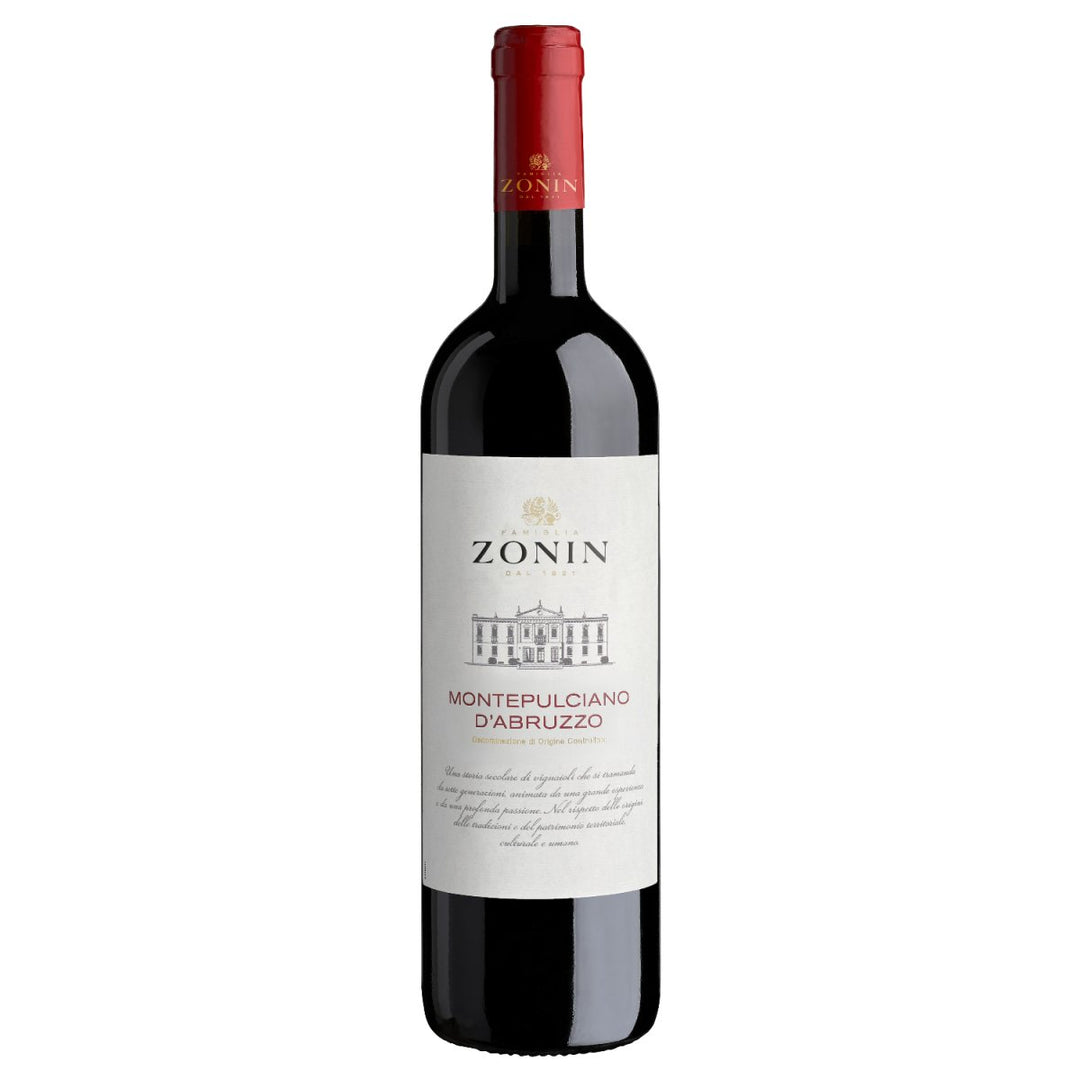 Zonin Classici Montepulciano d'Abruzzo DOC Rotwein Wein Trocken Montepulciano d'Abruzzo Italien (3 x 0,75l) - Versanel - Wein