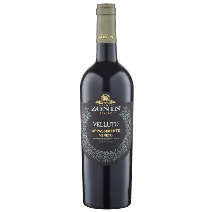 Zonin Velluto Appassimento Rotwein Wein Halbtrocken Veneto Italien (3 x 0,75l) - Versanel - Wein