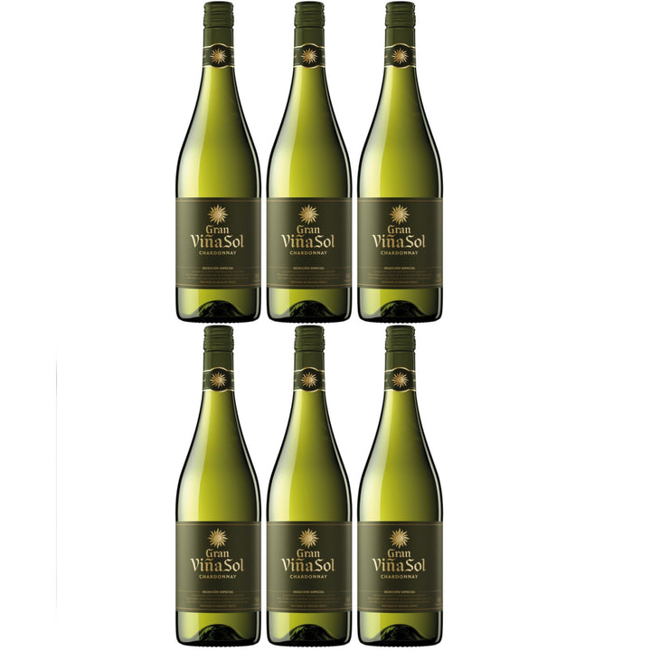 Miguel Torres Gran Vina Sol Chardonnay D.O. Weißwein Wein Trocken Spanien (6 x 0.75l)