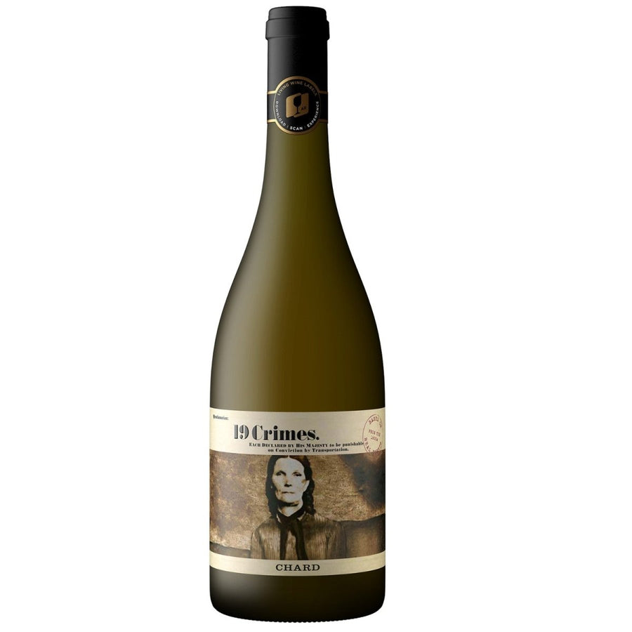 19 Crimes Chardonnay Weißwein Wein Trocken Australien (1 x 0.75l) - Versanel -