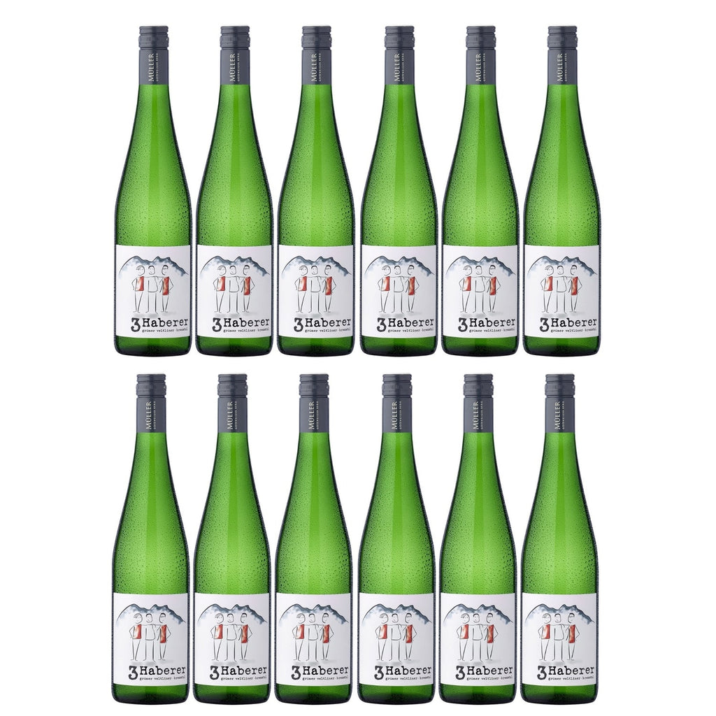 Wein Haberer 3 Österrei – Weißwein Grüner DAC Veltliner Kremstal Versanel trocken