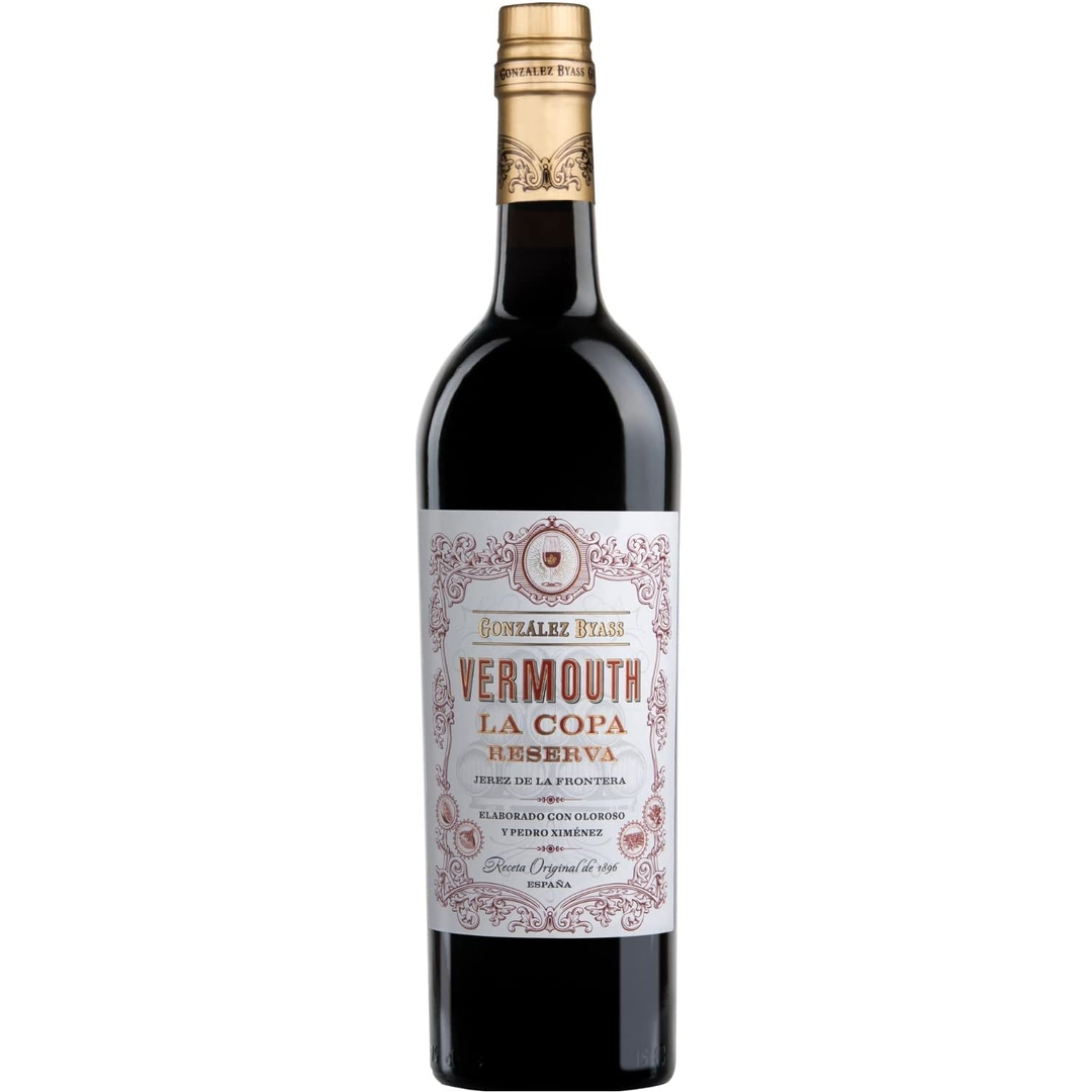 González Byass Vermouth La Copa Reserva Wermut Wermuth Bitter weiß halbtrocken Spanien (2 x 0,75l)