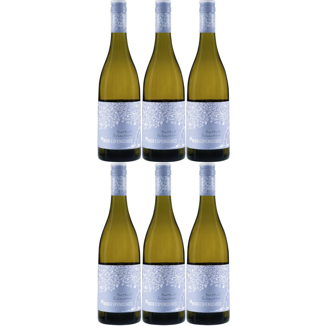 Nico Espenschied Scheurebe Heart + Hand White Wine Dry QbA (6 x 0.75l)