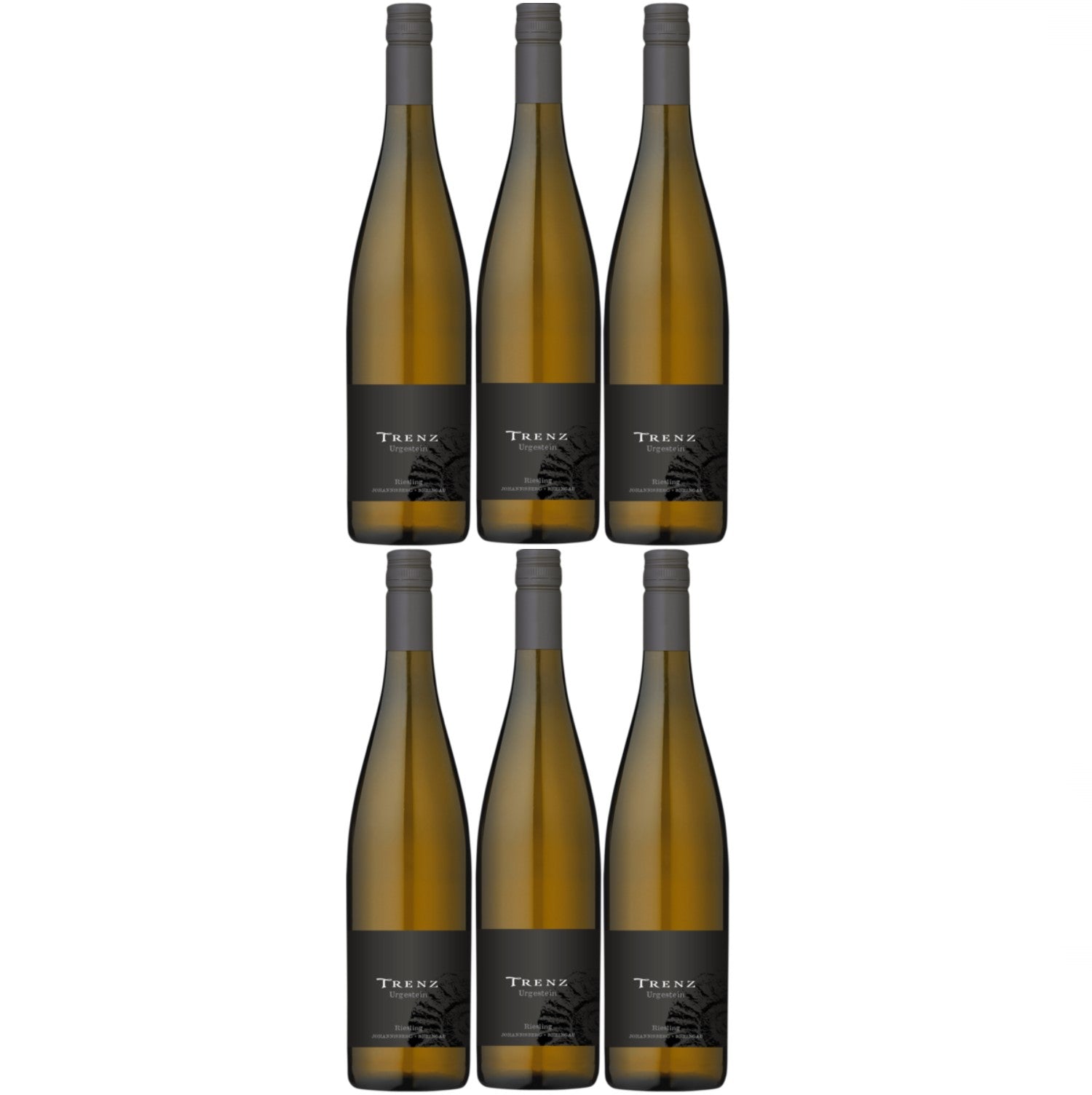 Trenz veteran Riesling white wine dry wine QbA Germany (6 x 0.75l)