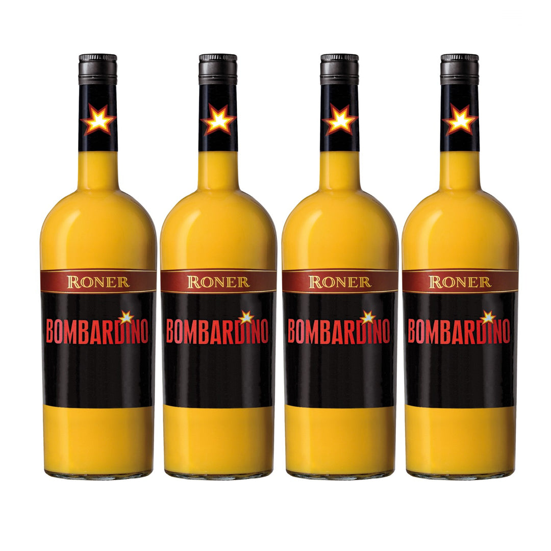 Roner Bombardino Eier Likör Italien (4 x 1,0l)