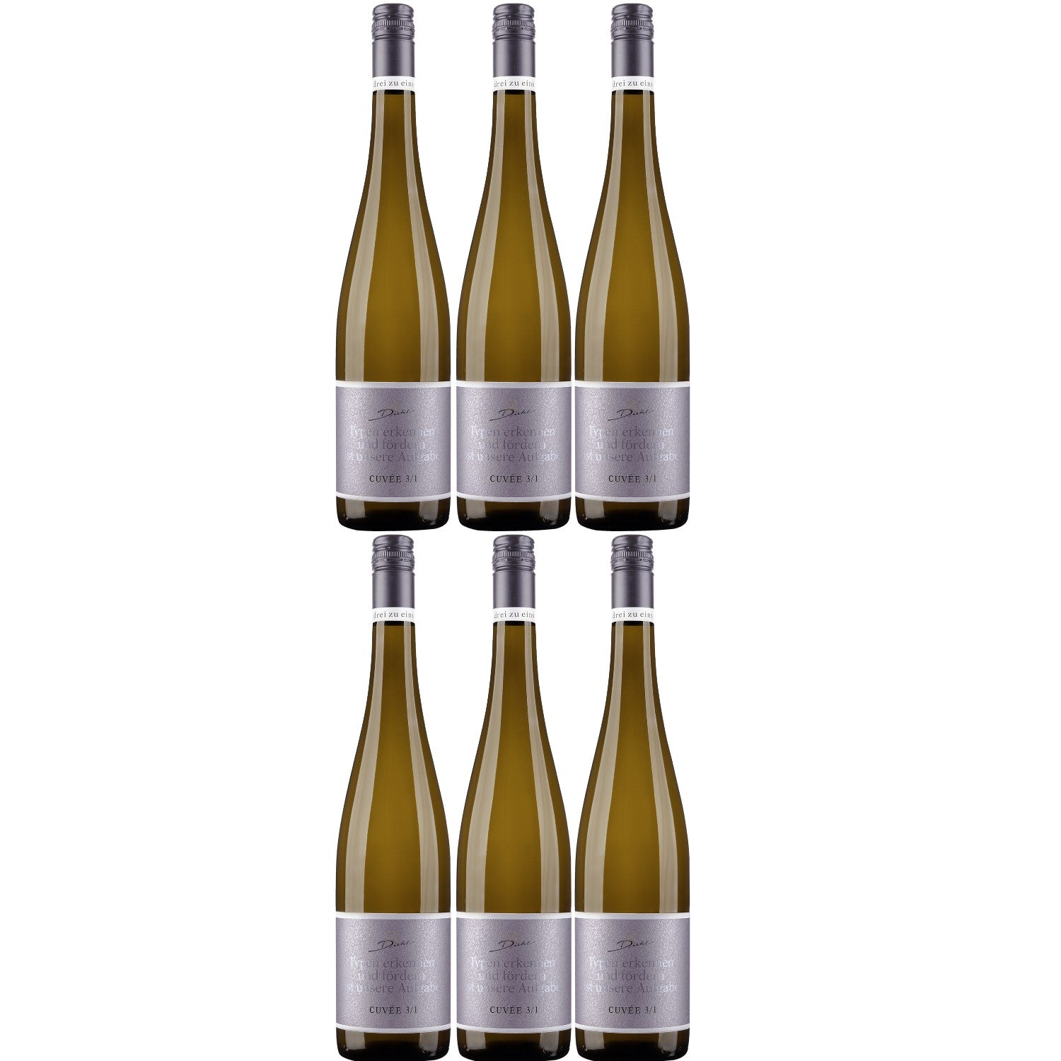 A. Diehl Aroma Cuvée drei zu eins Weißwein trocken veganer Wein QbA Deutschland (6 x 0.75l) - Versanel - Wein