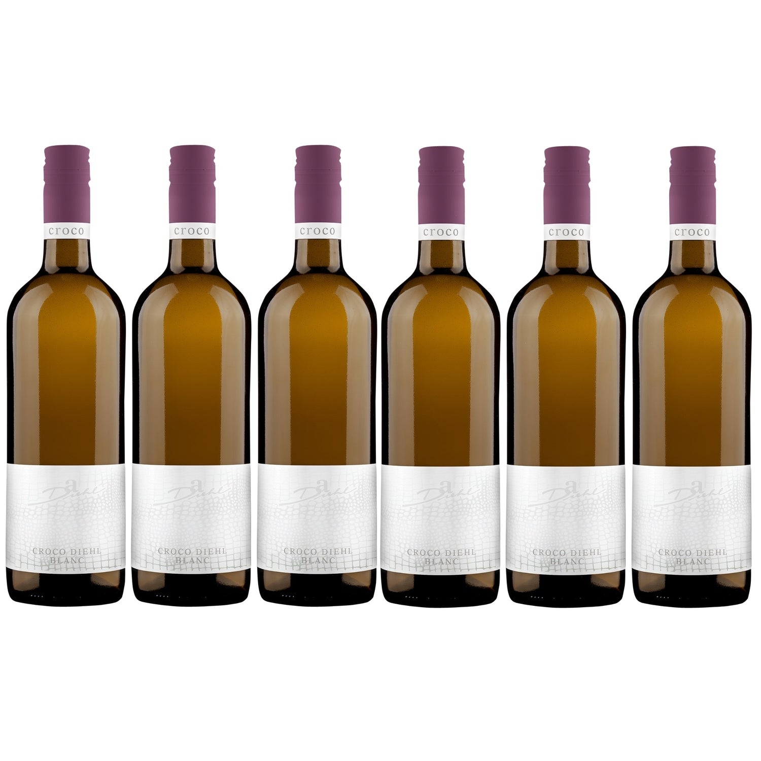 A. Diehl Croco Diehl Blanc Weißwein veganer Wein trocken QbA Deutschland (6 x 0.75l) - Versanel -