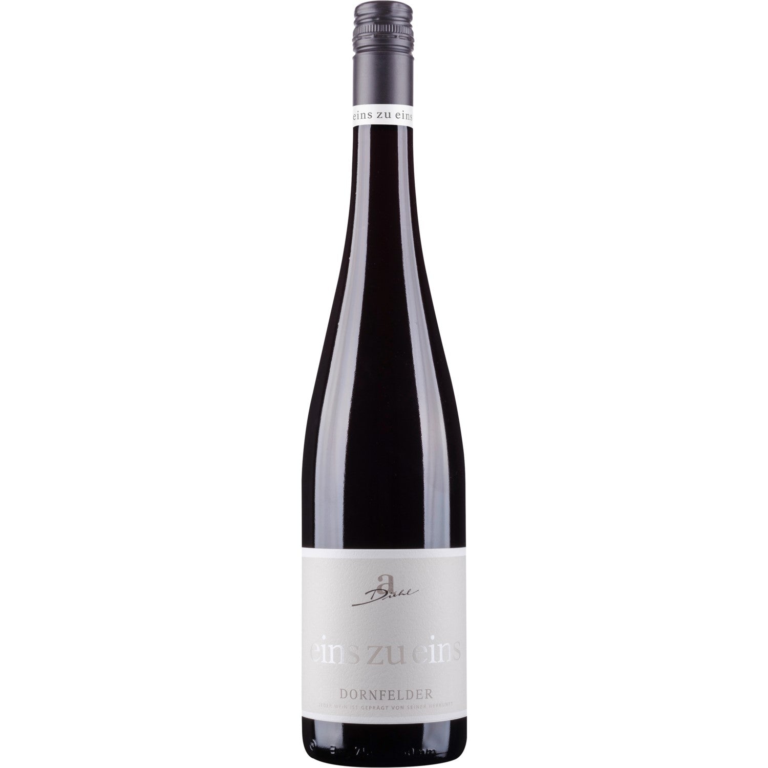 A. Diehl Dornfelder eins zu eins Rotwein Wein süß QbA Deutschland (3 x 0.75l) - Versanel -